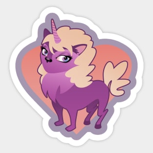 Caticorn Spirit Animal Sticker